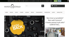 Desktop Screenshot of fotocuratolo.it